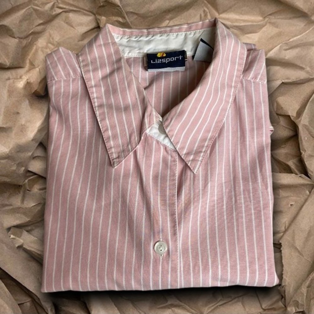 Men Cotton Long Sleeves Button Down Shirt Size 6